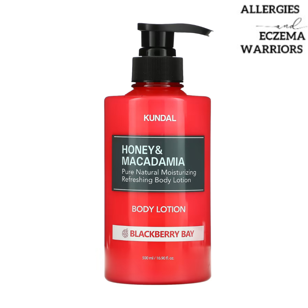 Allergies&Eczema Kundal, Honey & Macadamia Body Lotion, Blackberry Bay, 16.9 fl oz (500 ml