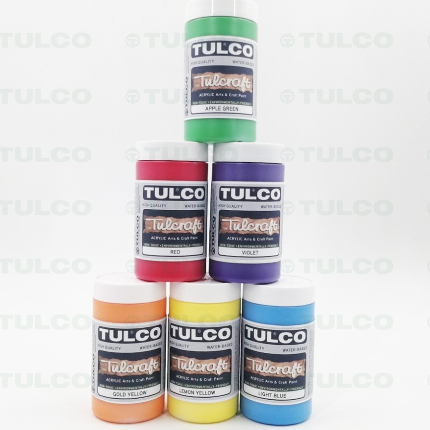 [250G] Tulco Tulcraft (Assorted Colors) Textile ink Paint Silk Screen