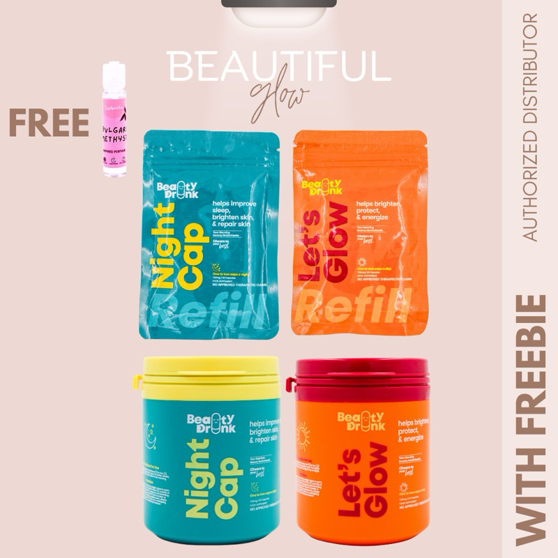 Dear Face Beauty Drunk Let's Glow Night Cap Multivitamins Shopee