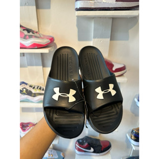 Under armour slides outlet sale