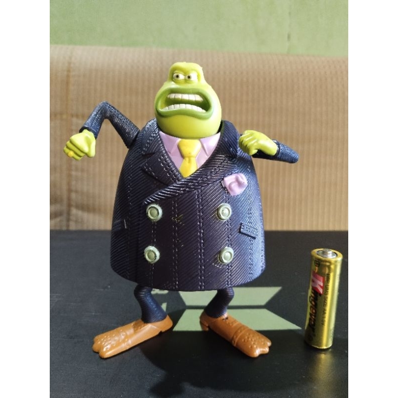 Flushed Away Toad Action Figure 2006 McDonalds Aardman Animation Ian