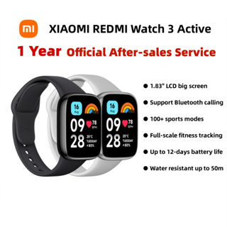 Global Version Xiaomi Redmi Watch 3 Active 1.83 LCD Display 5ATM  Waterproof Bluetooth Phone Call 100+ Sport Modes