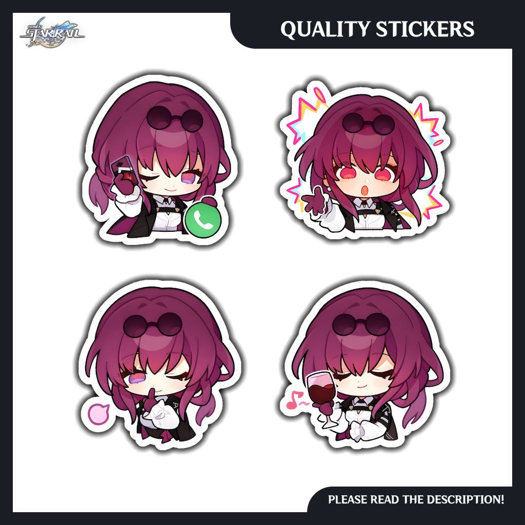 Kafka - Honkai: Star Rail Emoji Stickers | Shopee Philippines