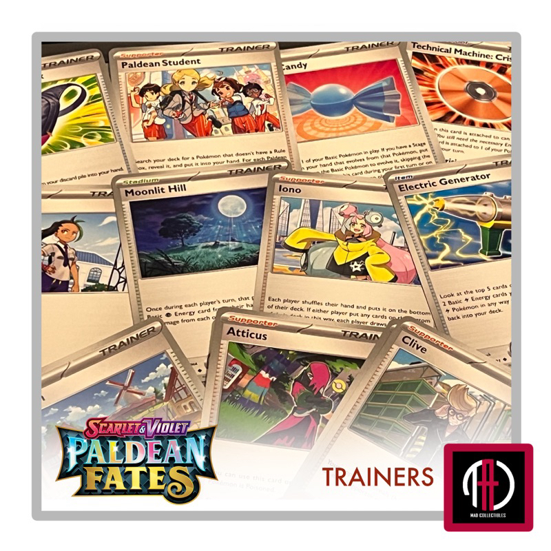 Pokemon TCG Singles - Paldean Fates Trainer Cards - Iono Rare Candy ...