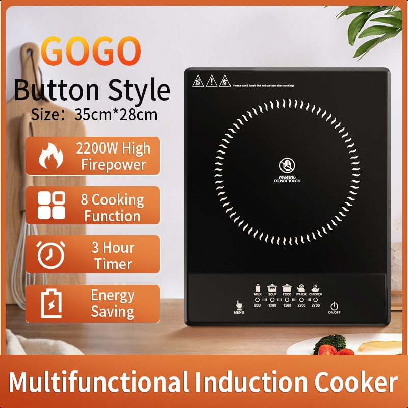 Induction Cooker Touch Screen Stove Household Multifunction Integrated Power Saving Energy