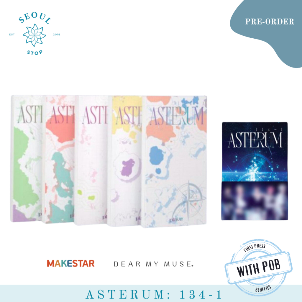 [PRE-ORDER] PLAVE - 2ND MINI ALBUM [ASTERUM: 134-1] WITH POB | Shopee