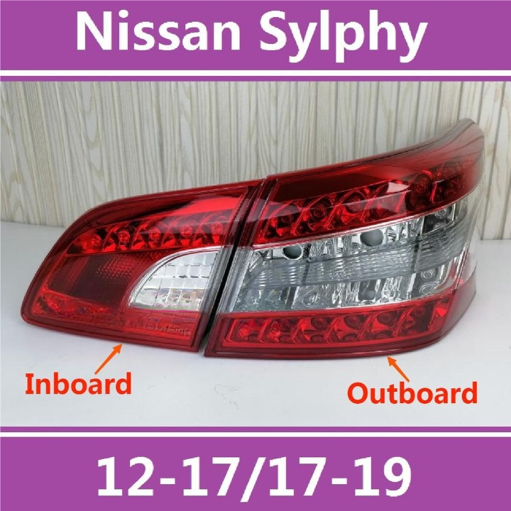 Nissan Sylphy Tail Light 2012-2019 4th Gen Taillight Back Rear Lamp ...