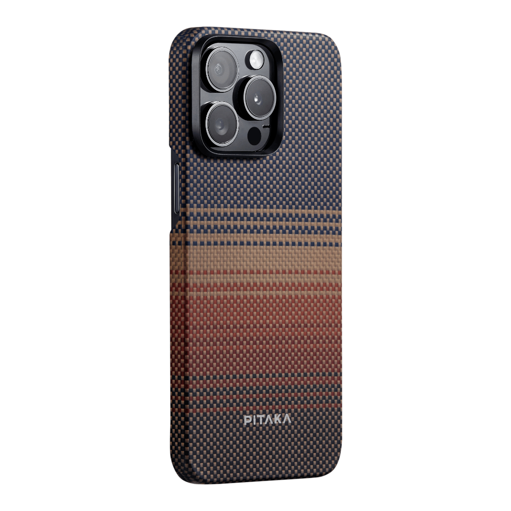 PITAKA MagEZ Case 5 Aramid Fiber Case for iPhone 15 Pro / 15 Pro Max ...