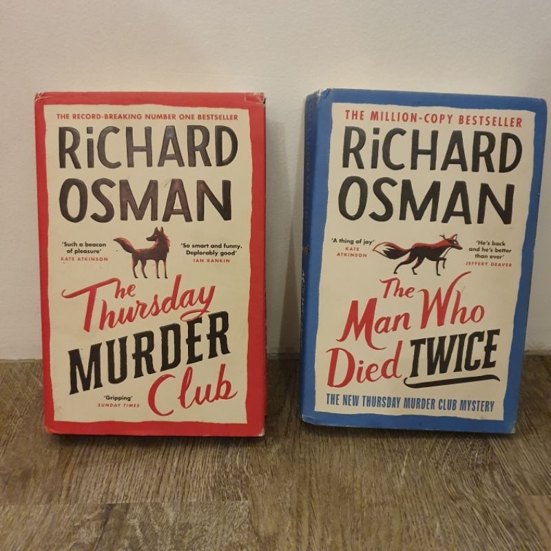 The Thursday Murder Club & The Man Who Died Twice By Richard Osman 