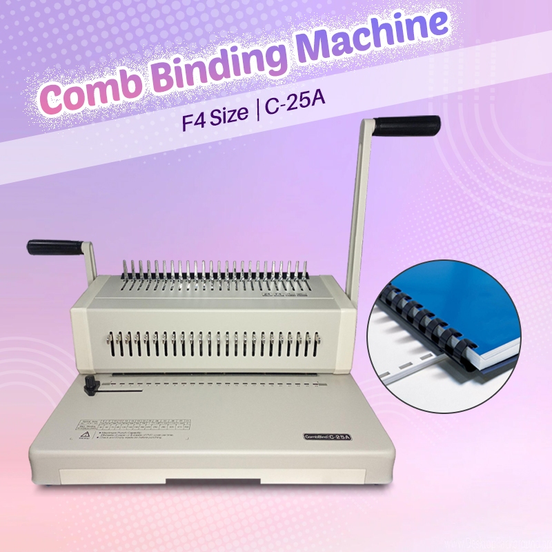Comb Binding Machine C25A F4 size (Long/Legal Below) | Shopee Philippines