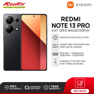 Original Xiaomi Redmi Note 13 5G Mobile Phone Smart 8GB 12GB RAM 256GB ROM  Dimensity 6080 100MP NFC 5000mAh Android 6.67 120Hz OLED Full Screen  Fingerprint ID Cellphone From Original_cellphone, $204.55