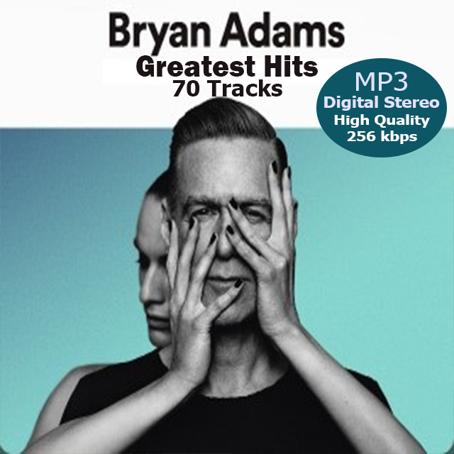 BRYAN ADAMS GREATEST HITS 70Tracks 256kbps Mp3 music CD | Shopee ...