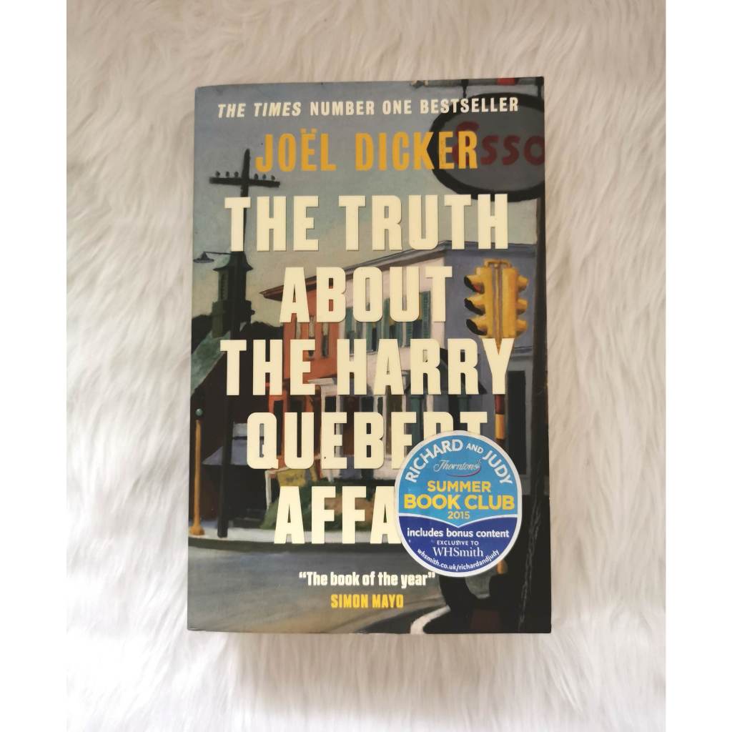 The Truth About The Harry Quebert Affair By Joel Dicker Shopee