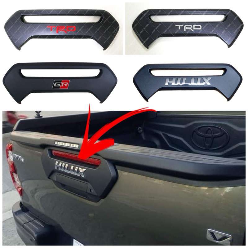 Toyota Hilux Revo Conquest GRS 2016 - 2026 Tailgate Tail Gate Cover ...