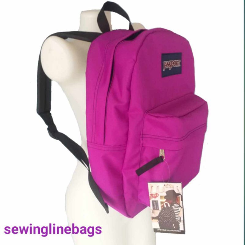 Lavender/Jansport original backpack Shopee Philippines