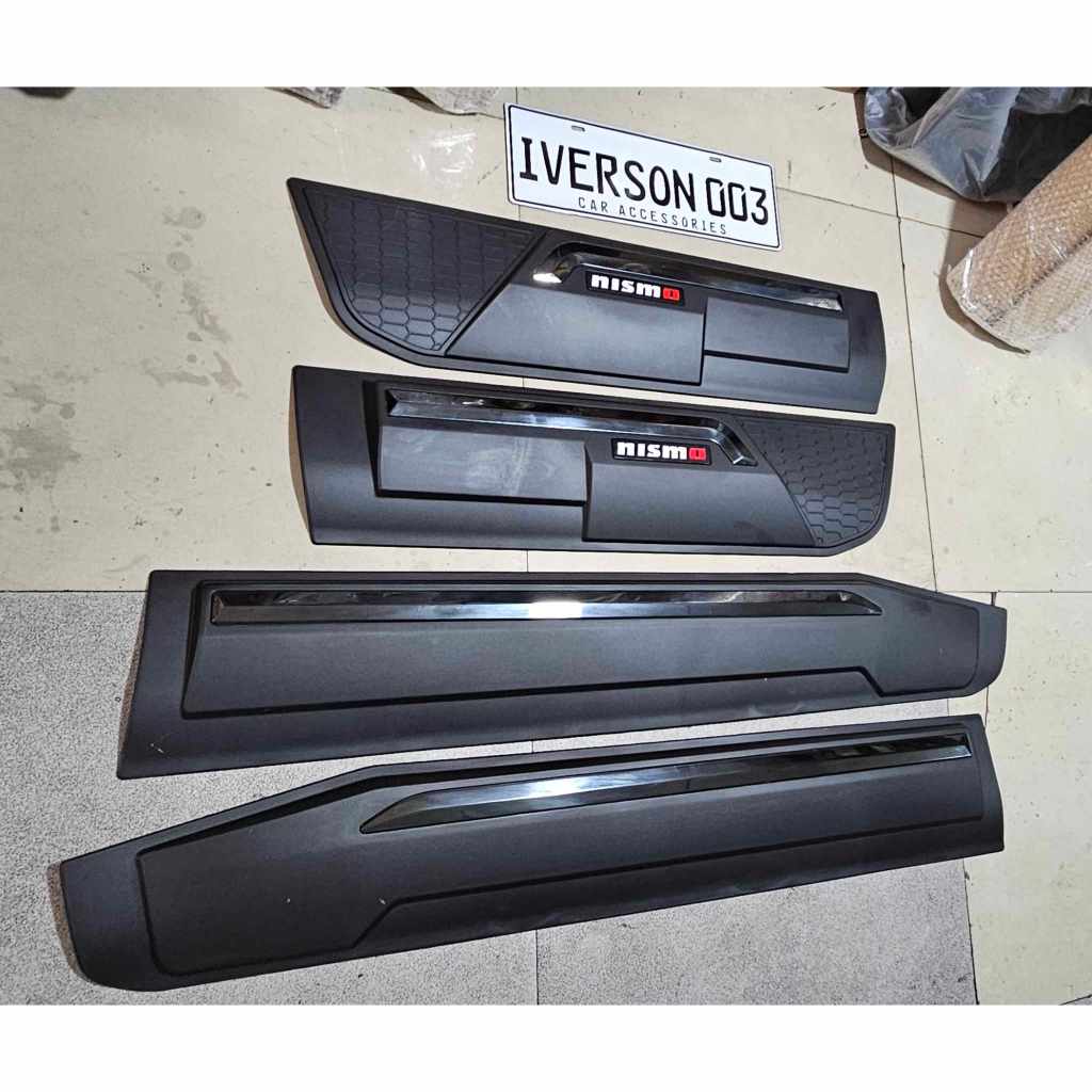 Black Nismo Side Moulding Body Cladding for Nissan Navara 2019 | Shopee ...