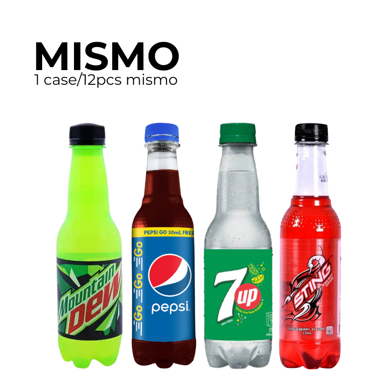 Mismo Pepsi Mountain Dew 7up and Sting 290ml (12pcs/case) | Shopee ...