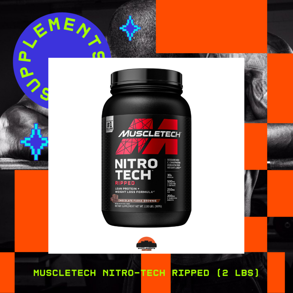 Muscletech Nitro-Tech Ripped (2 lbs) | Shopee Philippines