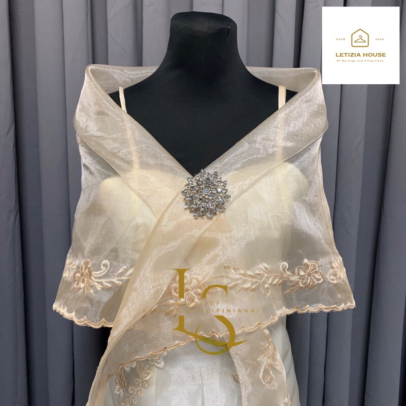 Alampay with Brooch - High quality | Shopee Philippines