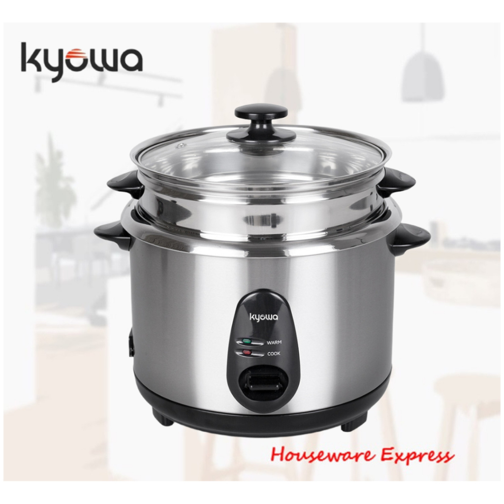 Kyowa Rice Cooker 1.8L 10 cups KW2040 Stainless (Houseware Expres
