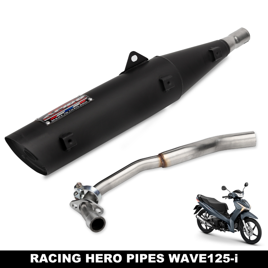 Exhaust Muffler Powerpipe Pipe For Honda Wave 100 Raider J 110 Sym