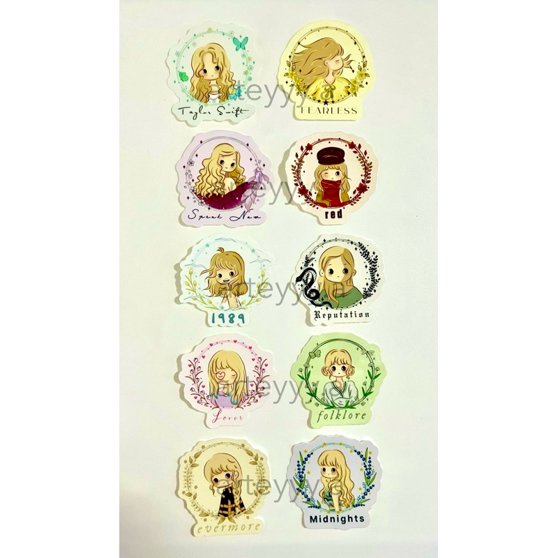 Taylor Swift Sticker Set | Shopee Philippines