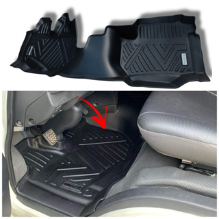 Toyota HiAce 2004-2018 Commuter nomad rubber car mat with piping