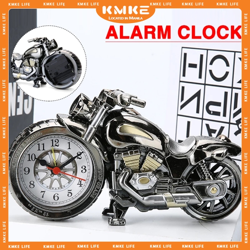 Motorcycle Alarm Clock Home Decorators Desk Clock Student Table Clock ...