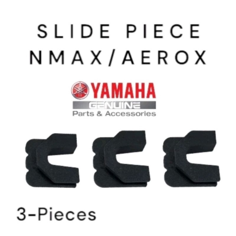 ** SLIDE PIECE NMAX / AEROX 3PCS GENUINE PARTS 2DPE765300** Shopee