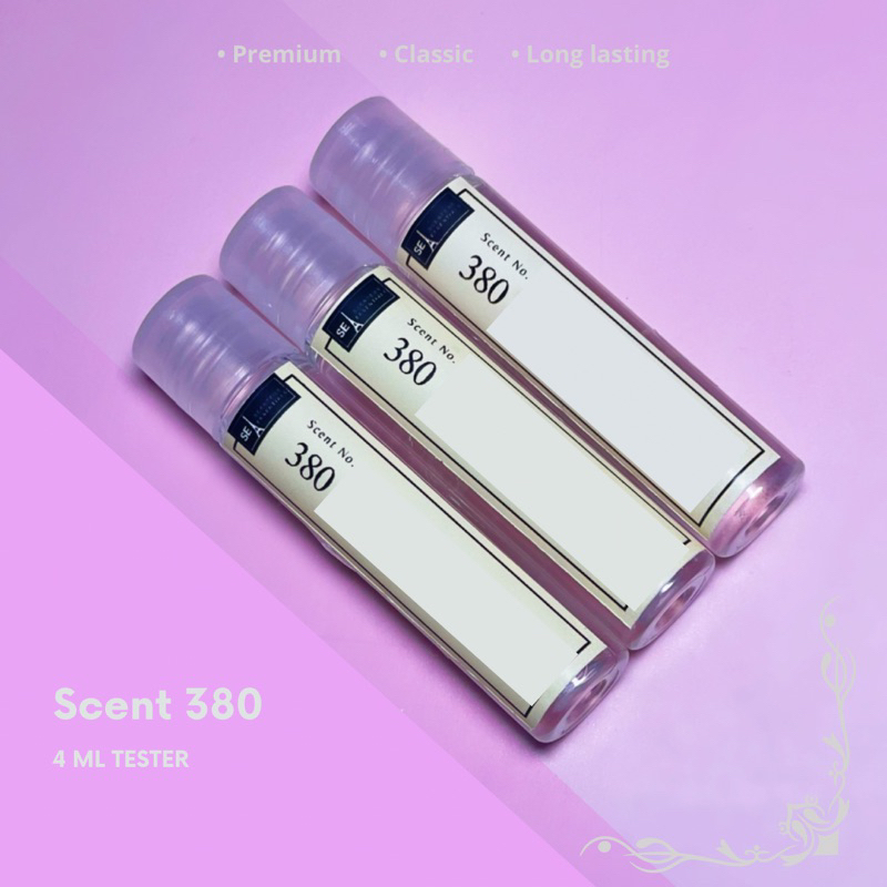 Scent 380 Delina 4ML Oil based Perfume for Women by Scenteur Essentials
