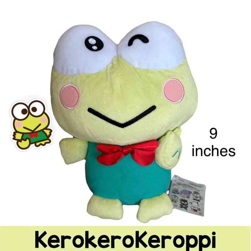 ORIGINAL* Keroppi KerokeroKeroppi plush stuffed toy plushie