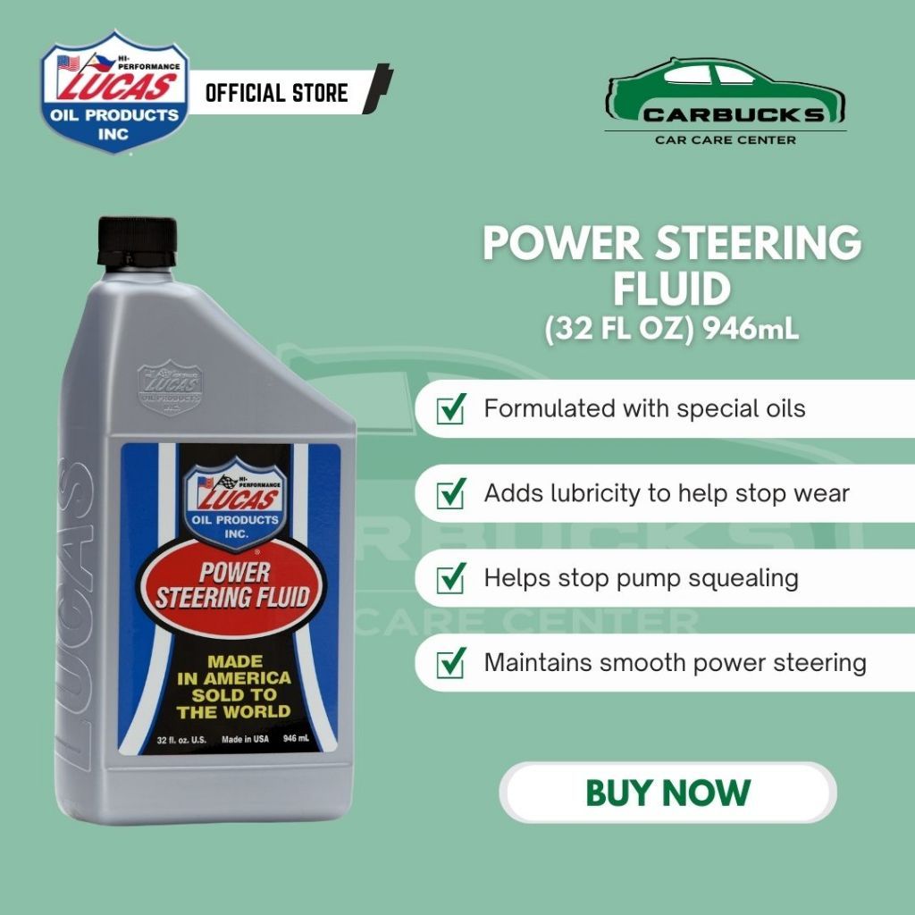 [10824] Lucas Power Steering Fluid (64 oz) Shopee Philippines