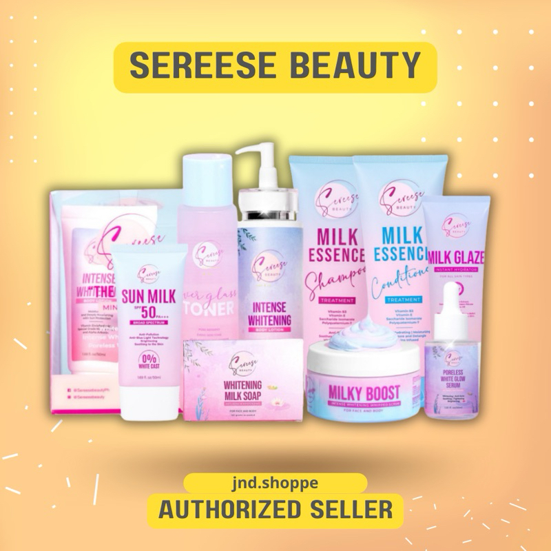 Sereese Beauty Whitening Lotion Whitening Milk Soap SunMilk Milky