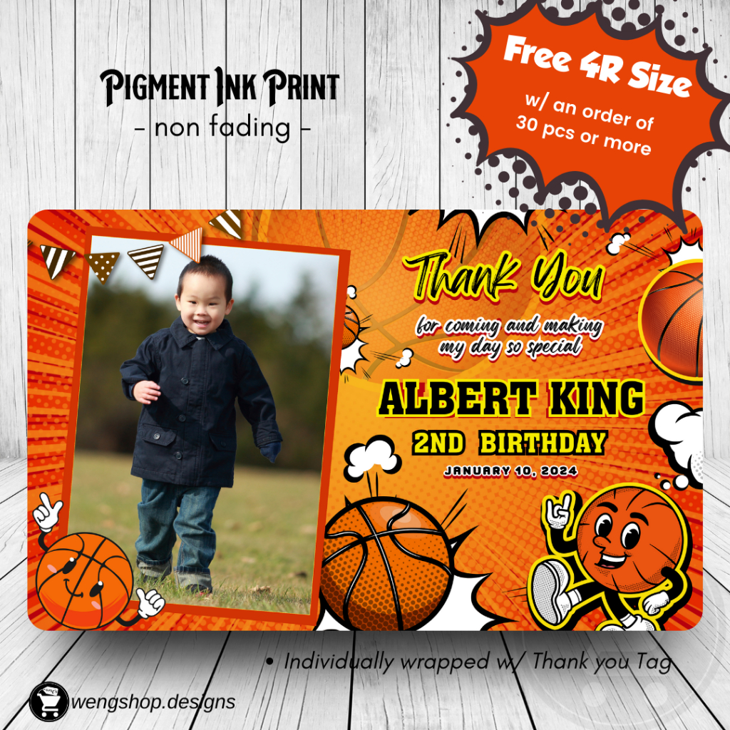 Basketball Ref Souvenir ATM Size (Min 20pcs) Shopee Philippines