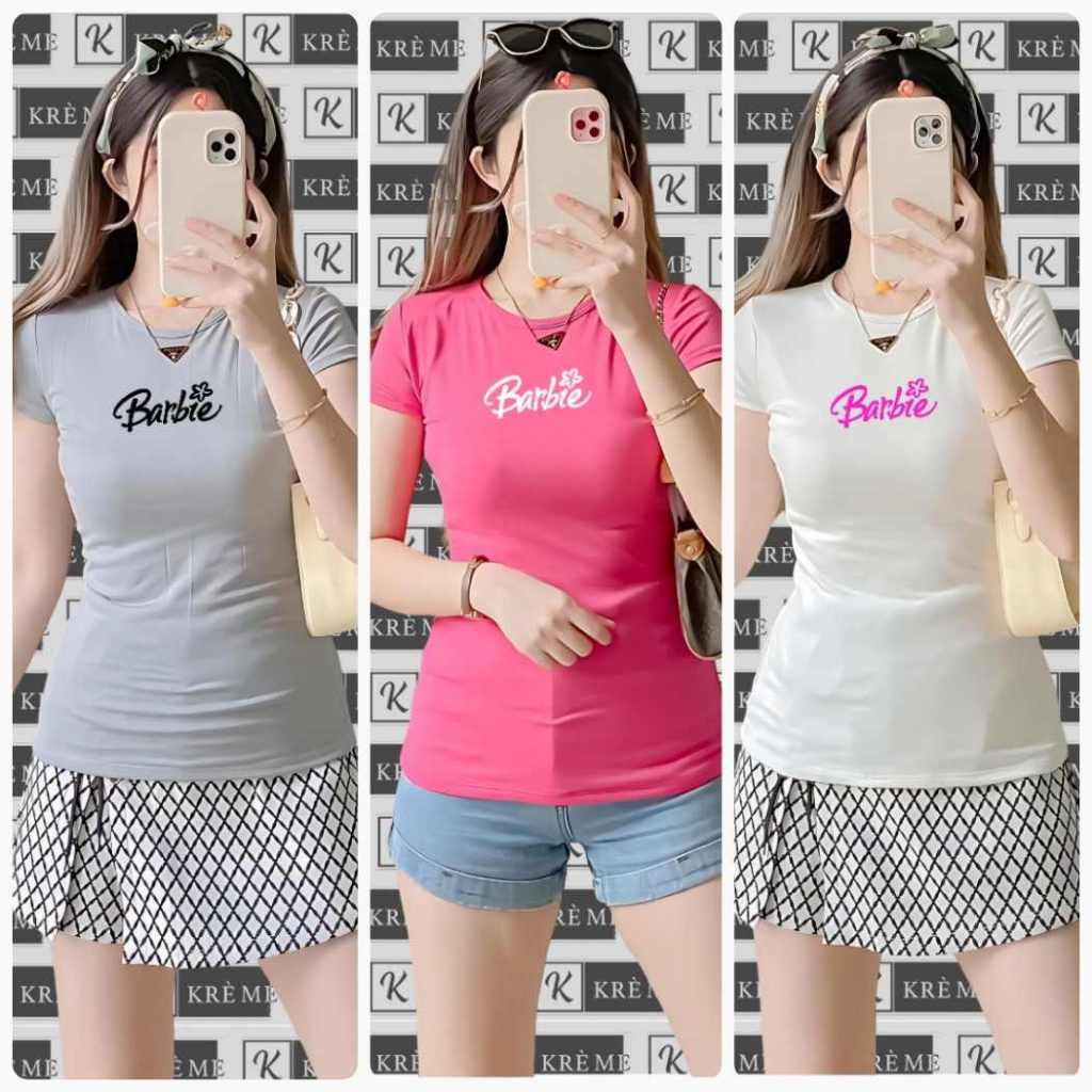 KREME BARBIE Basic Double Lining Full Length Tops | Shopee Philippines