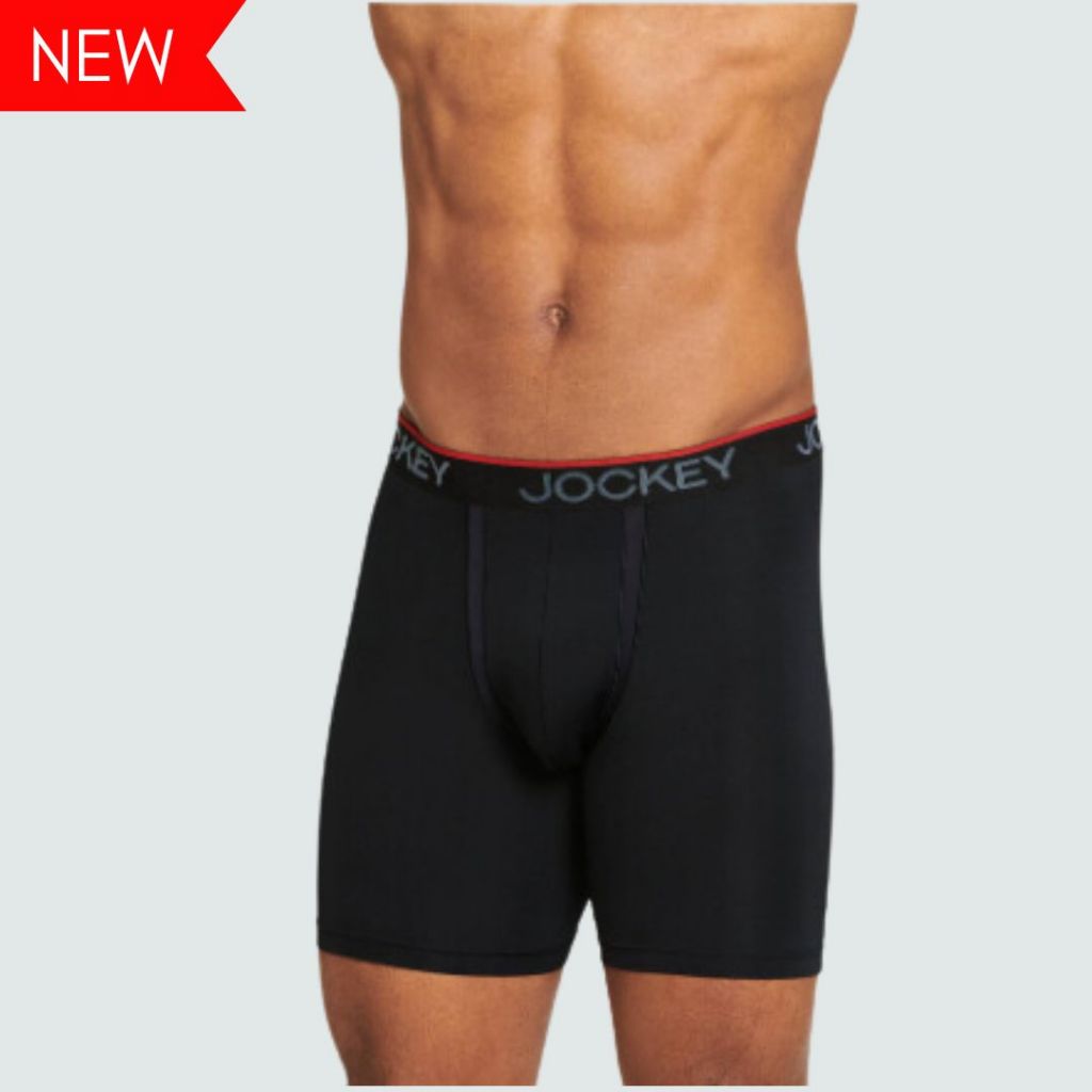 Jockey Chafe Proof Pouch Microfiber Boxer Brief | Shopee Philippines