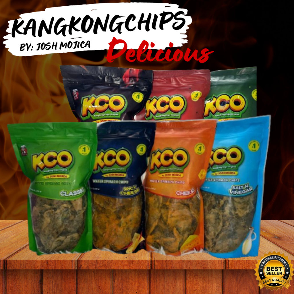 SW The Original Kangkong Chips Deep Fried Filipino Appetizer and Best
