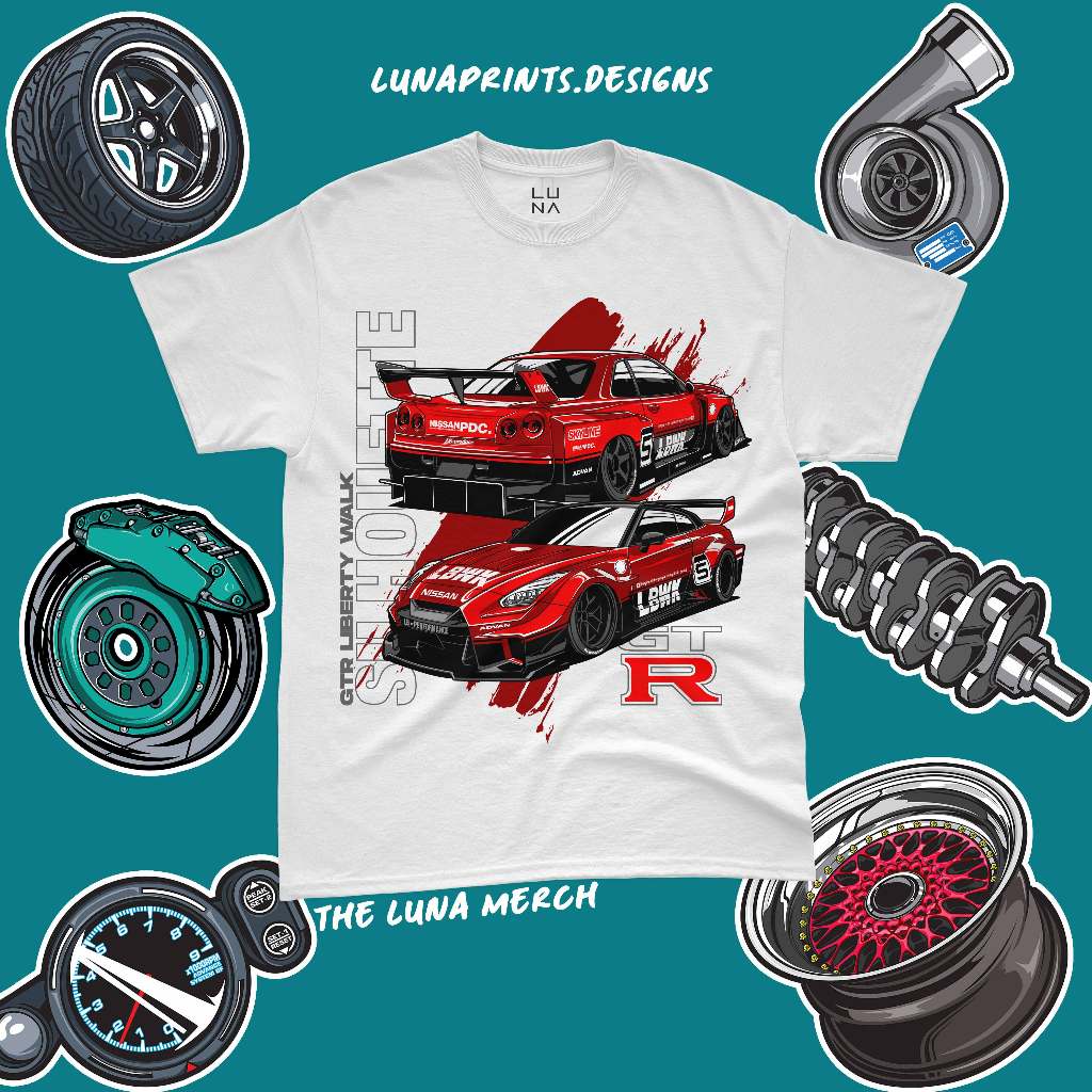 Nissan Skyline GTR Car Shirt Collection 2/3 ( For kids and adult ...