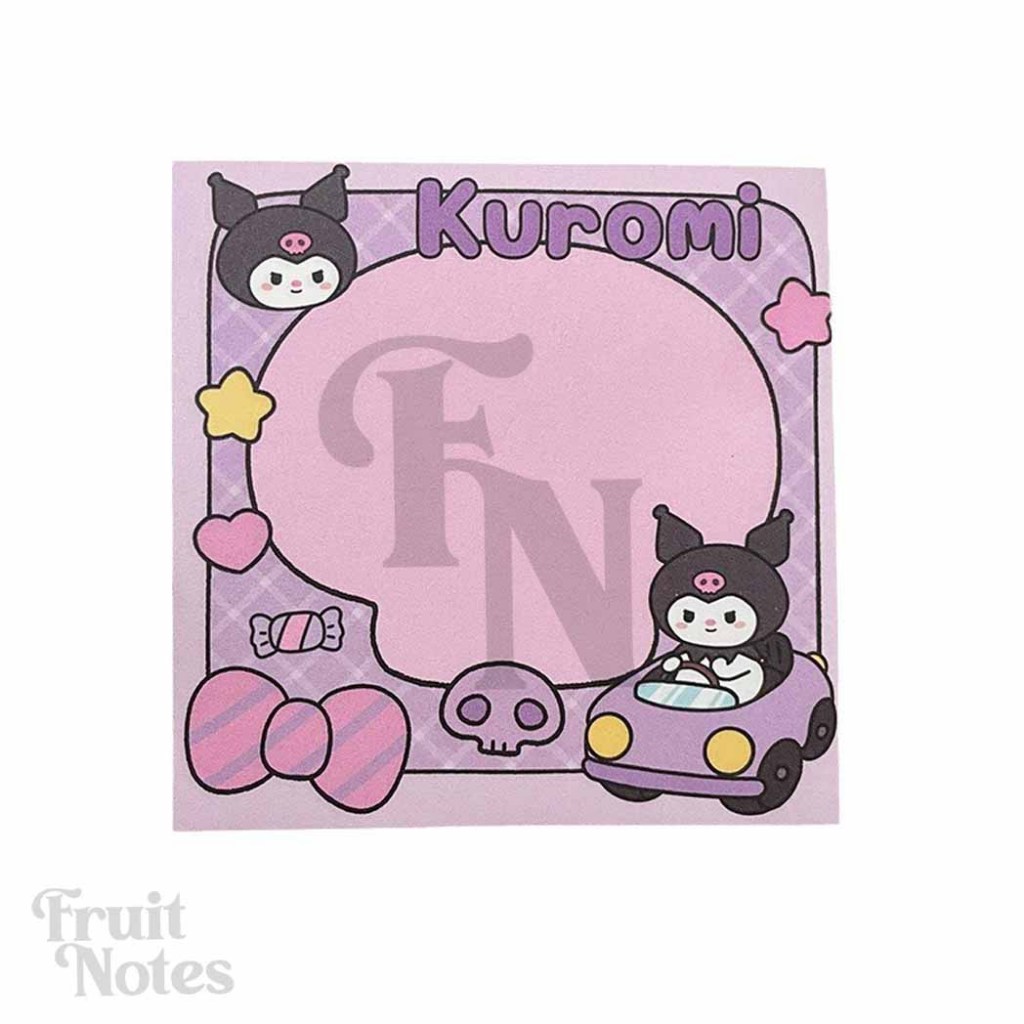 SN396 50 sheets Sanrio Car Theme Notepad | Shopee Philippines