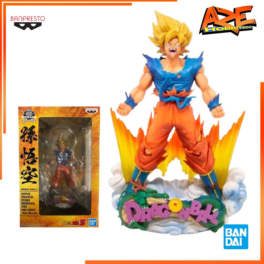 Banpresto Dragon Ball Z Super Master Stars Diorama Super Saiyan Goku ...