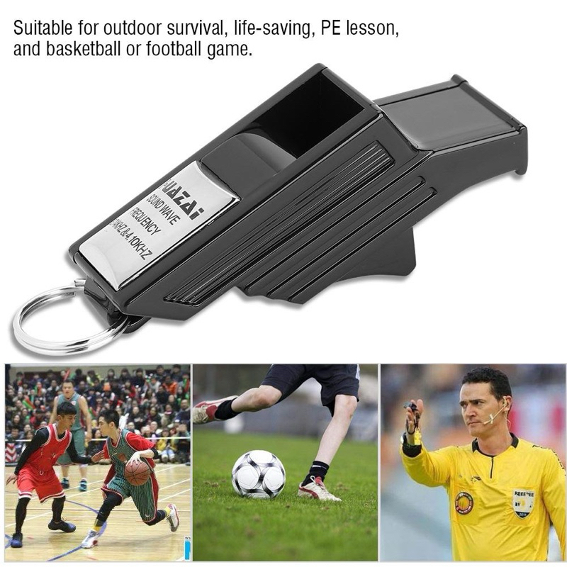 KINBOM 3pcs Plastic Whistles With Lanyard, Loud Sound Sport Whistle In Training Survival - Foto 5