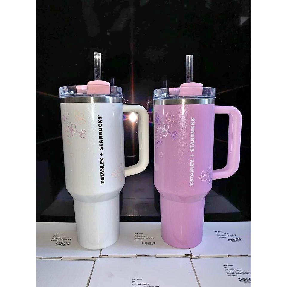 ~!!ORIGINAL NEW Stanley x Starbucks Lavender and Cream Quenchers for ...