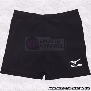 VOLLEYBALL SPANDEX SHORTS- PLAIN BLACK SERIES- HIGH QUALITY