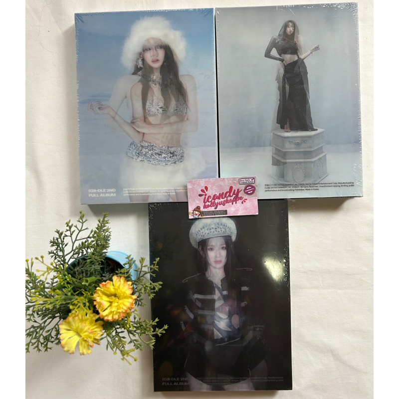 (G)I-DLE - 2º Album 'DUE' Versione POCA (MIYEON) - Contiene Photocard + QR Card + Track Gratuito - Sigillato