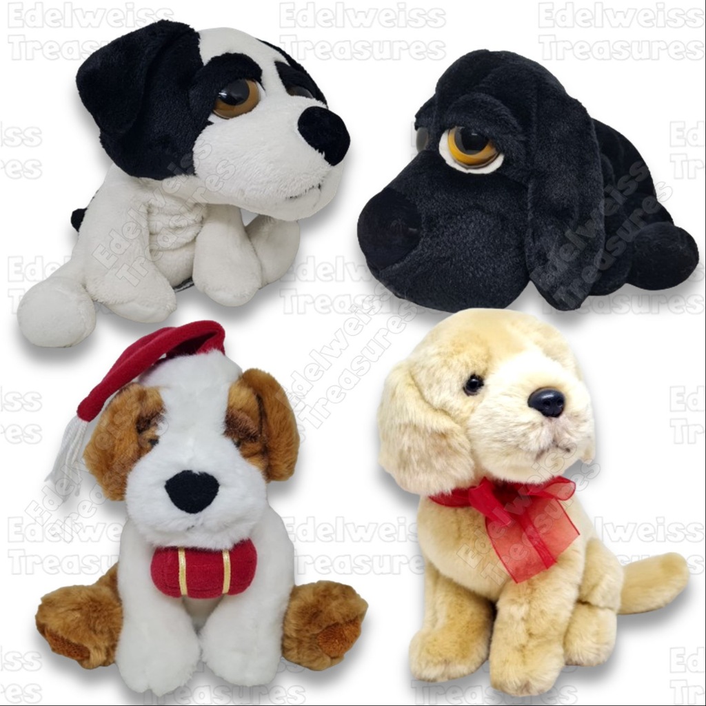 RUSS Huggable Dogs Soft Beanie Stuffed Toy Preloved Collectiom | Shopee ...