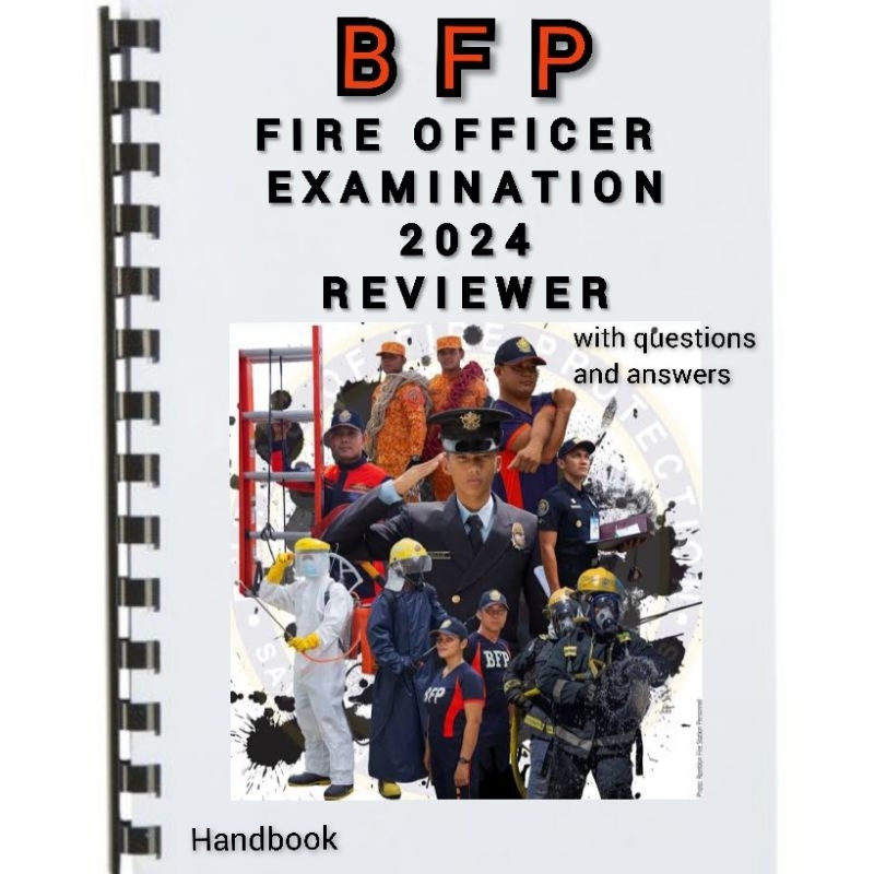 BFP FIRE OFFICER EXAMINATION 2024 REVIEWER Shopee Philippines