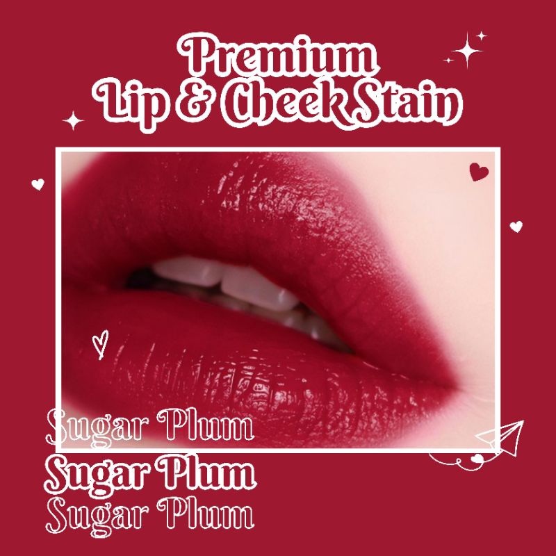 Sugar Plum Premium Lip N Cheek Stain Shopee Philippines