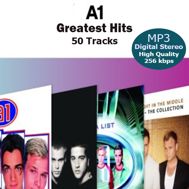 A1 GREATEST HITS 50Tracks 256kbps Mp3 music CD | Shopee Philippines