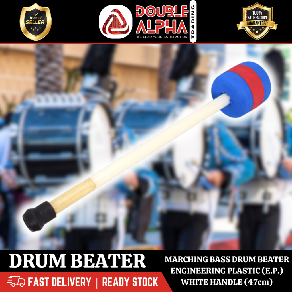 DOUBLE ALPHA TRADING MARCHING BASS DRUM BEATER ENGINEERING PLASTIC