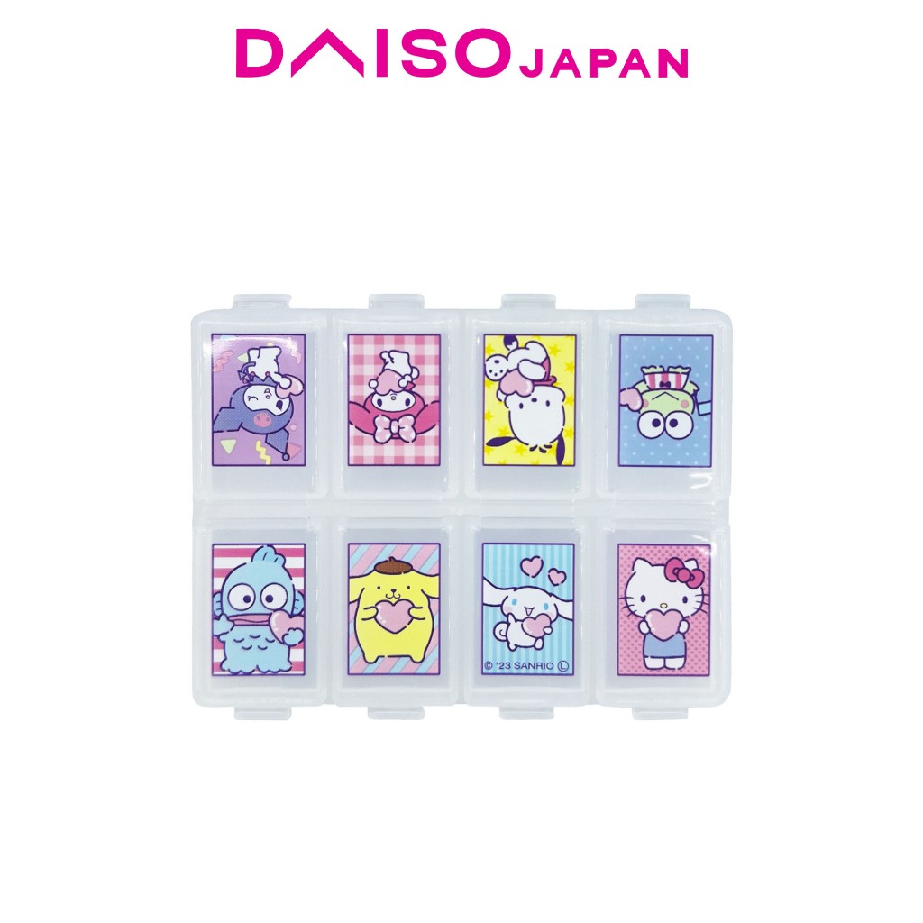 Daiso Sanrio Characters Pill Case (8 pockets) Shopee Philippines